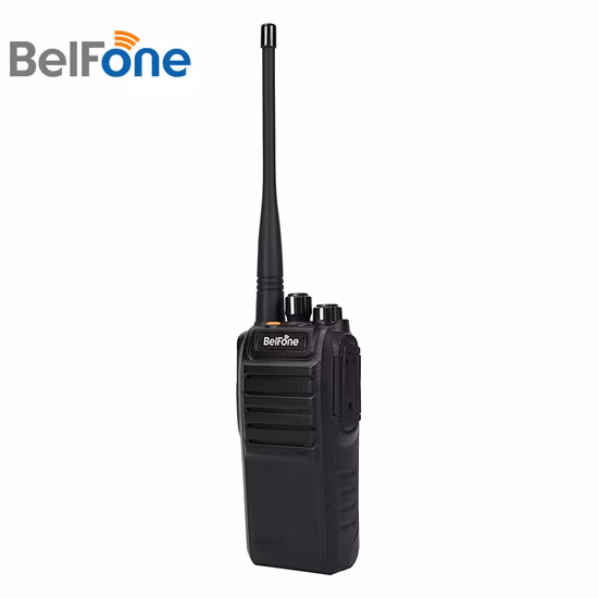 Radio bidirectionnelle portable professionnelle Belfone avec bouton d'alerte d'urgence (BF-835)