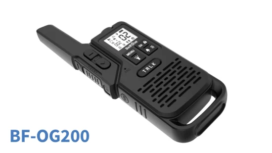 Talkie-walkie sans licence Moniteur de balayage FM Alarme d'urgence Fonction de lampe de poche Radio jambon