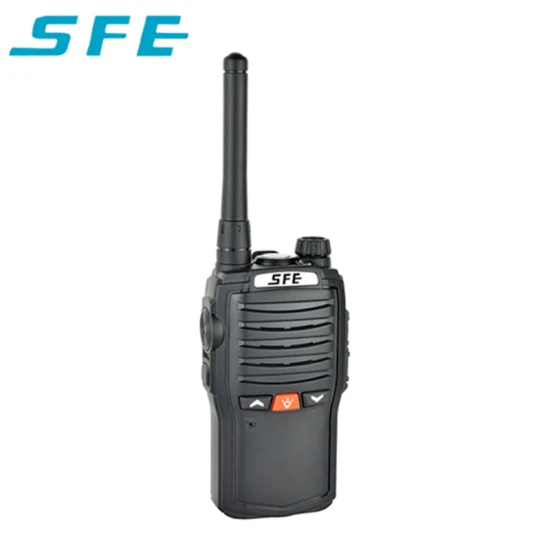 Sfe S618A Radio bidirectionnelle analogique Hôtel de petite taille Radio bidirectionnelle 2W Sortie de puissance Voix claire