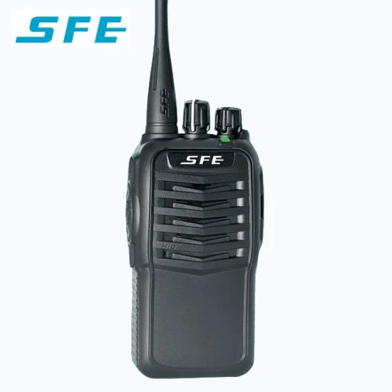 Sfe S780h Radio analogique Vente chaude Talkie-walkie Radio 5W Puissance de sortie 16 canaux avec fonction de verrouillage du canal occupé Longue portée