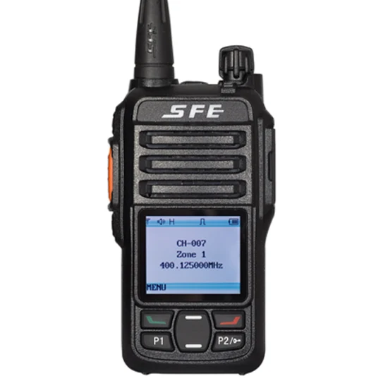 Talkie-walkie VHF Communication sans fil portable Radio bidirectionnelle Radio analogique Sfe SD210 5W longue portée 1024 canaux