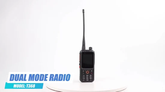 Ensemble sans fil Inrico Talkie Walkie T368 4G Android Dmr bidirectionnel et radios multimodes Poc