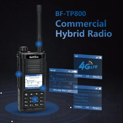 Poc Radio Dual Mode (LTE + DMR) prend en charge la véritable plate-forme Ptt 4G/3G/2g/WiFi Communication mondiale