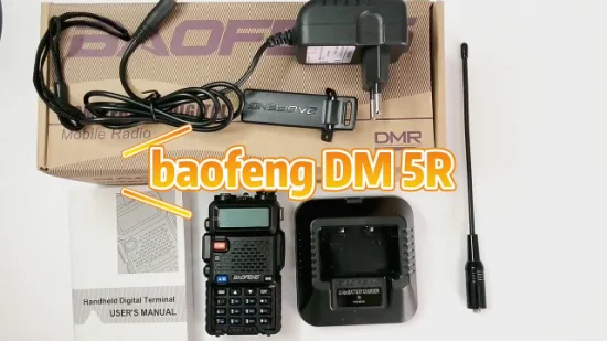 Pas cher UHF VHF Dmr Émetteur-récepteur Baofeng Dm-5r Radios numériques